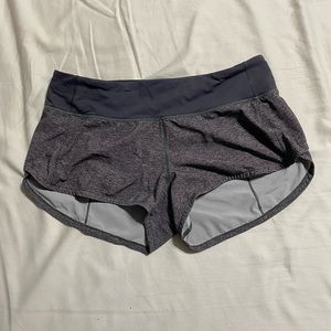 Lululemon speed up shorts 2.5 inch inseam size 6
